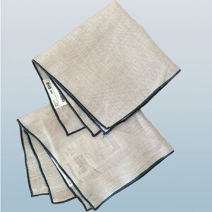 NWT 2 of OMBONAD handkerchiefs, Sz 14x14